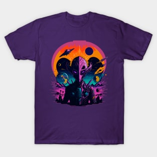 UFO Attack T-Shirt